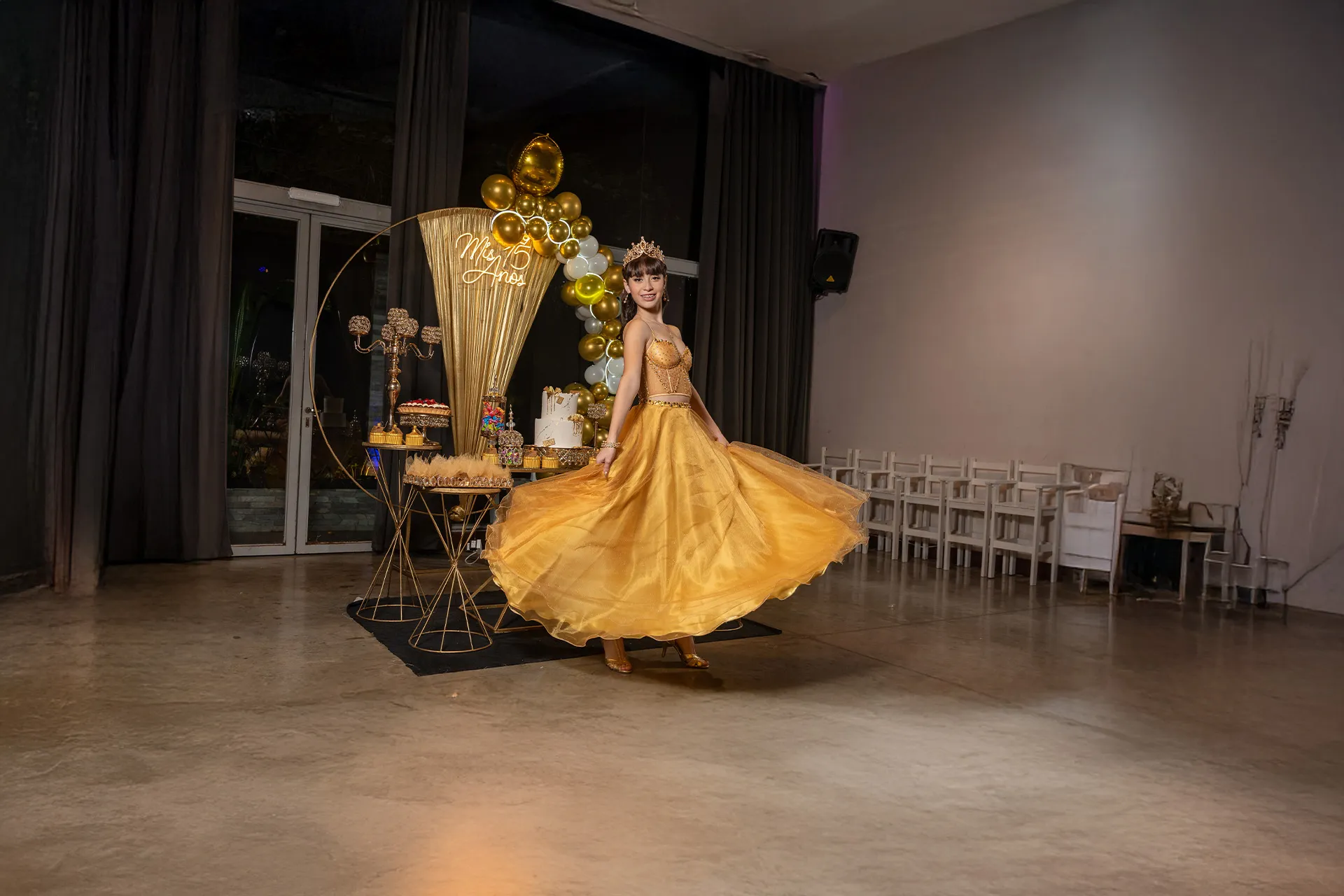 Fotografía de fiesta de 15 en Rosario